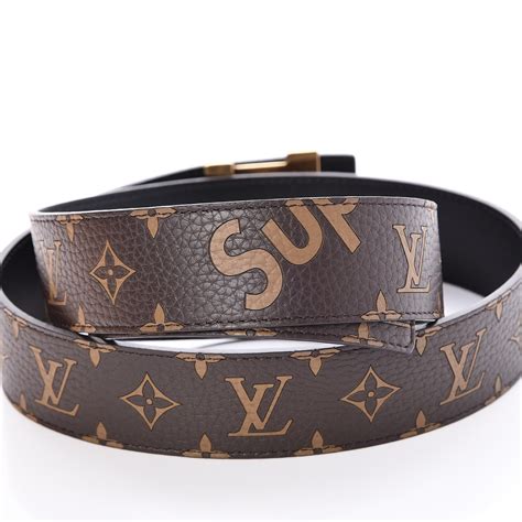 lv cinturones|supreme lv belt retail price.